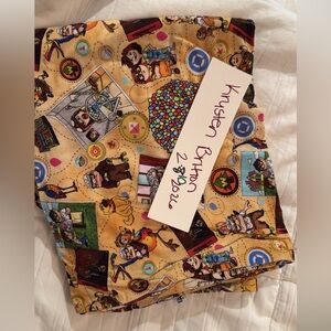 Colorful UP Print Standard Pillow Case